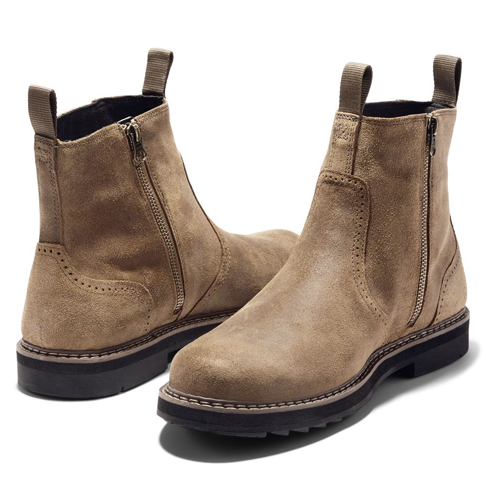 Bocanci Chelsea Timberland Barbati Maro - Squall Canyon Waterproof - Romania - IGLZNC724